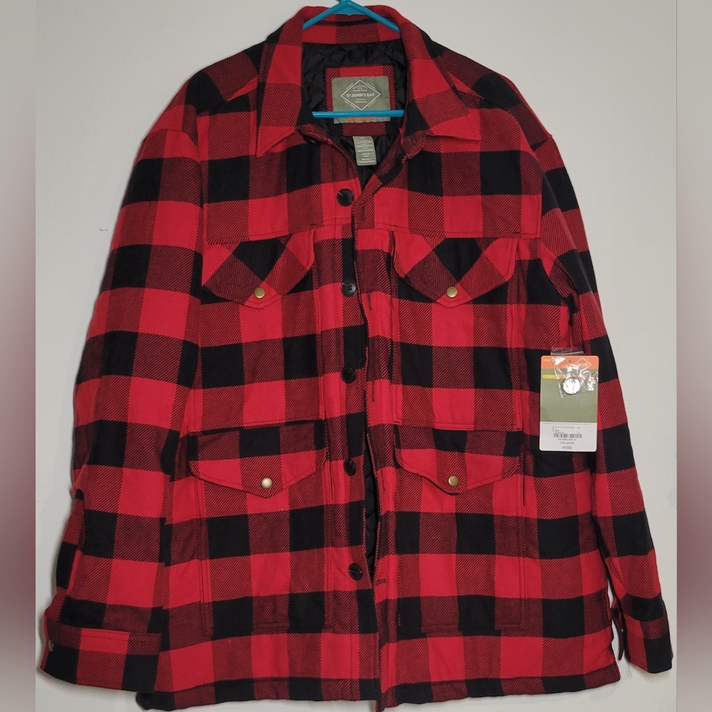 Sportsman buffalo plaid padded Jacket